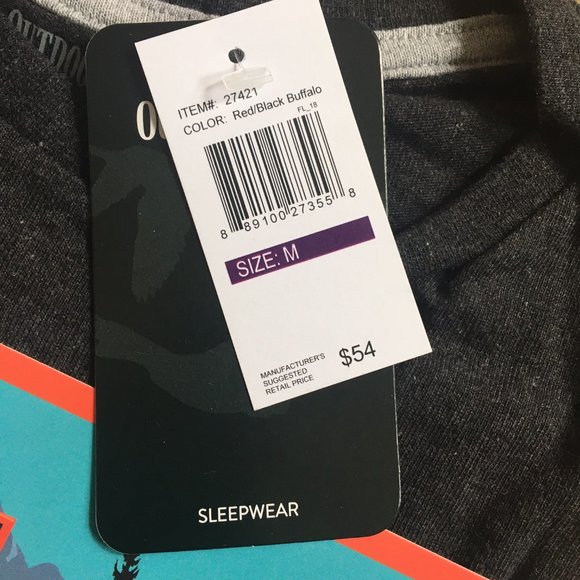 NWT Outdoor Life Men's Pajamas - Picture 2 of 3